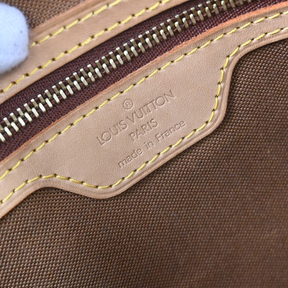 Louis Vuitton Cabas Piano Monogram Canvas Brown Canvas Tote Bag