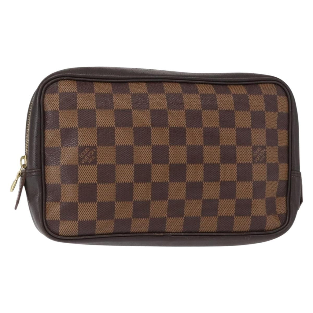 Louis Vuitton Trousse Toilette Monogram Canvas Brown Canvas Clutche & Pouche Bag