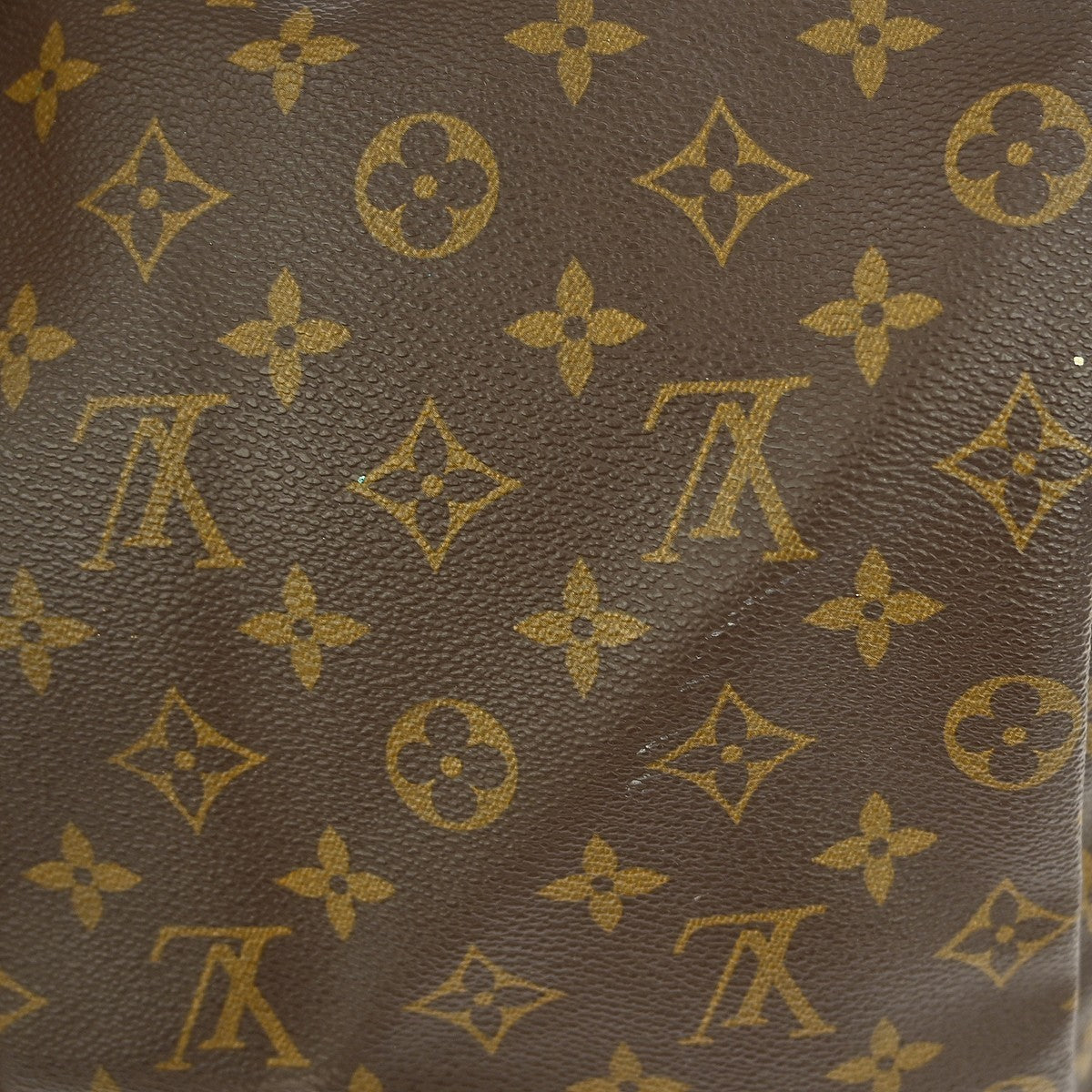 Louis Vuitton Keepall Bag Monogram Canvas Brown Canvas Travel Bag