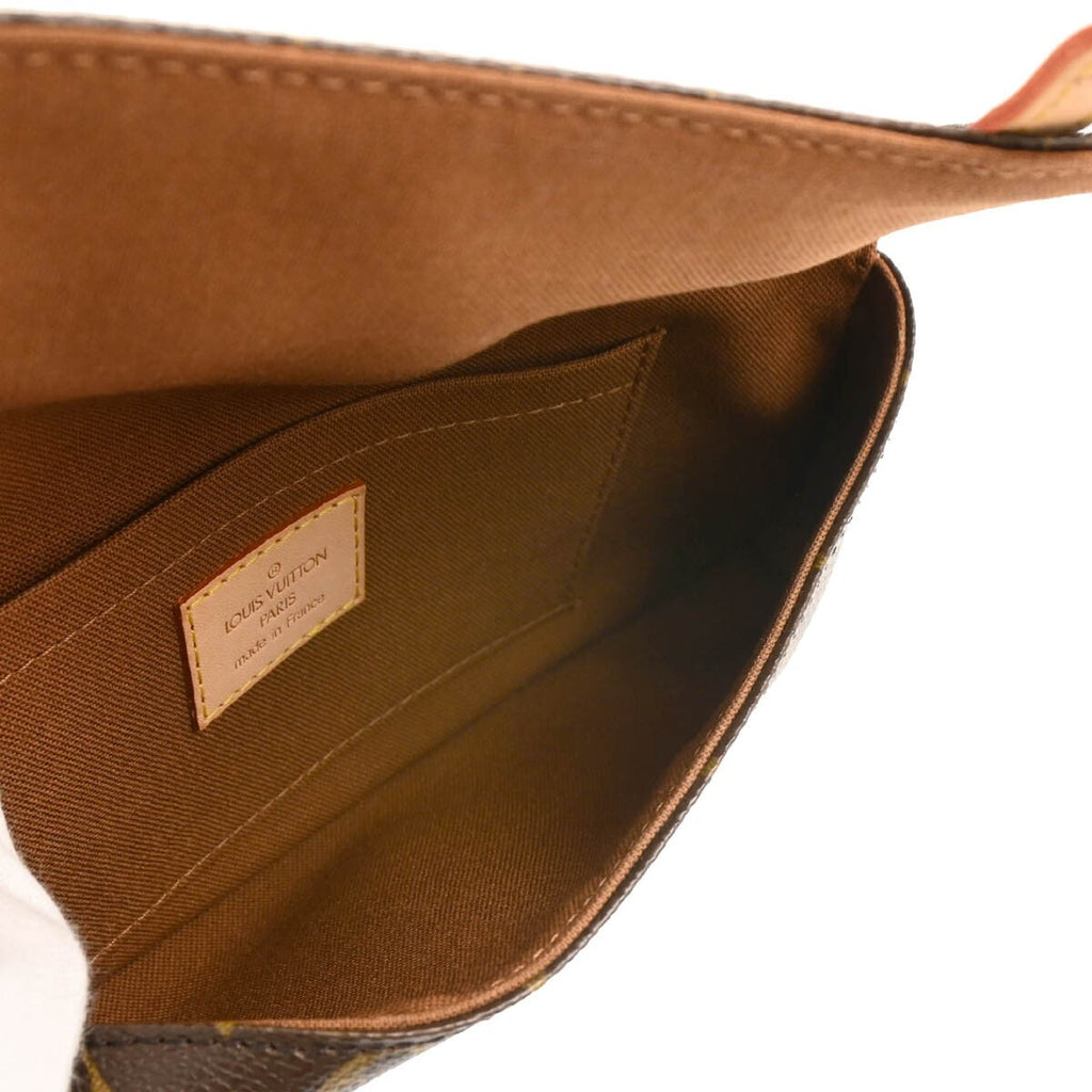 Louis Vuitton Marelle Waist Bag Monogram Canvas Brown Canvas Clutche & Pouche Bag