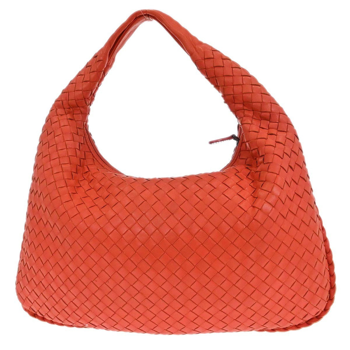Bottega Veneta Veneta Hobo Intrecciato Nappa Pink Leather Handbag