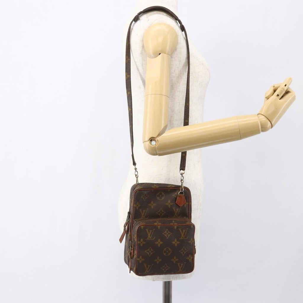 Louis Vuitton Amazone Bag Monogram Canvas Brown Canvas Shoulder Bag
