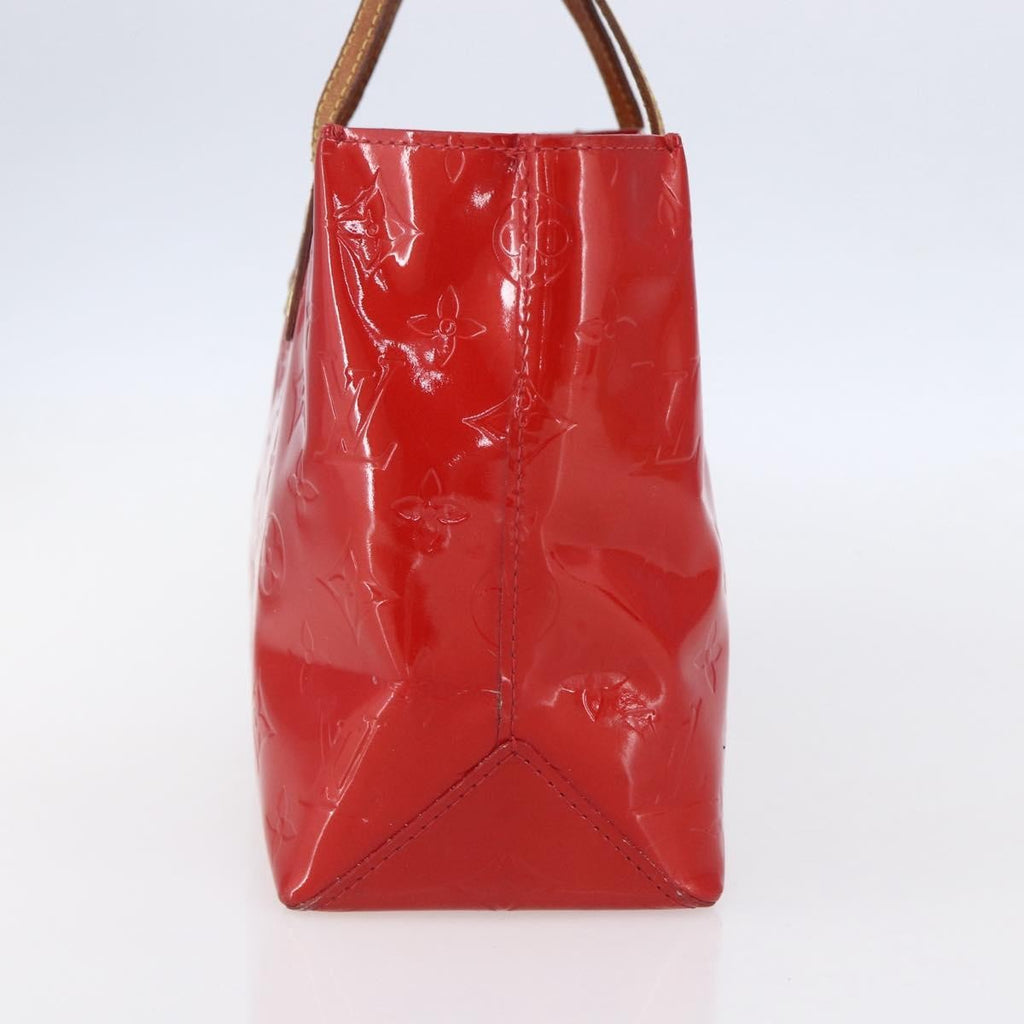 Louis Vuitton Reade Handbag Monogram Vernis Red Patent_Leather Handbag