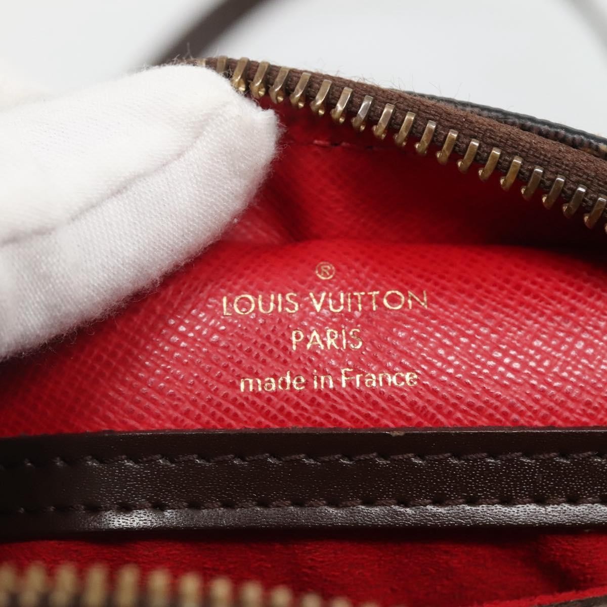 Louis Vuitton Blois Handbag Monogram Canvas Brown Canvas Shoulder Bag