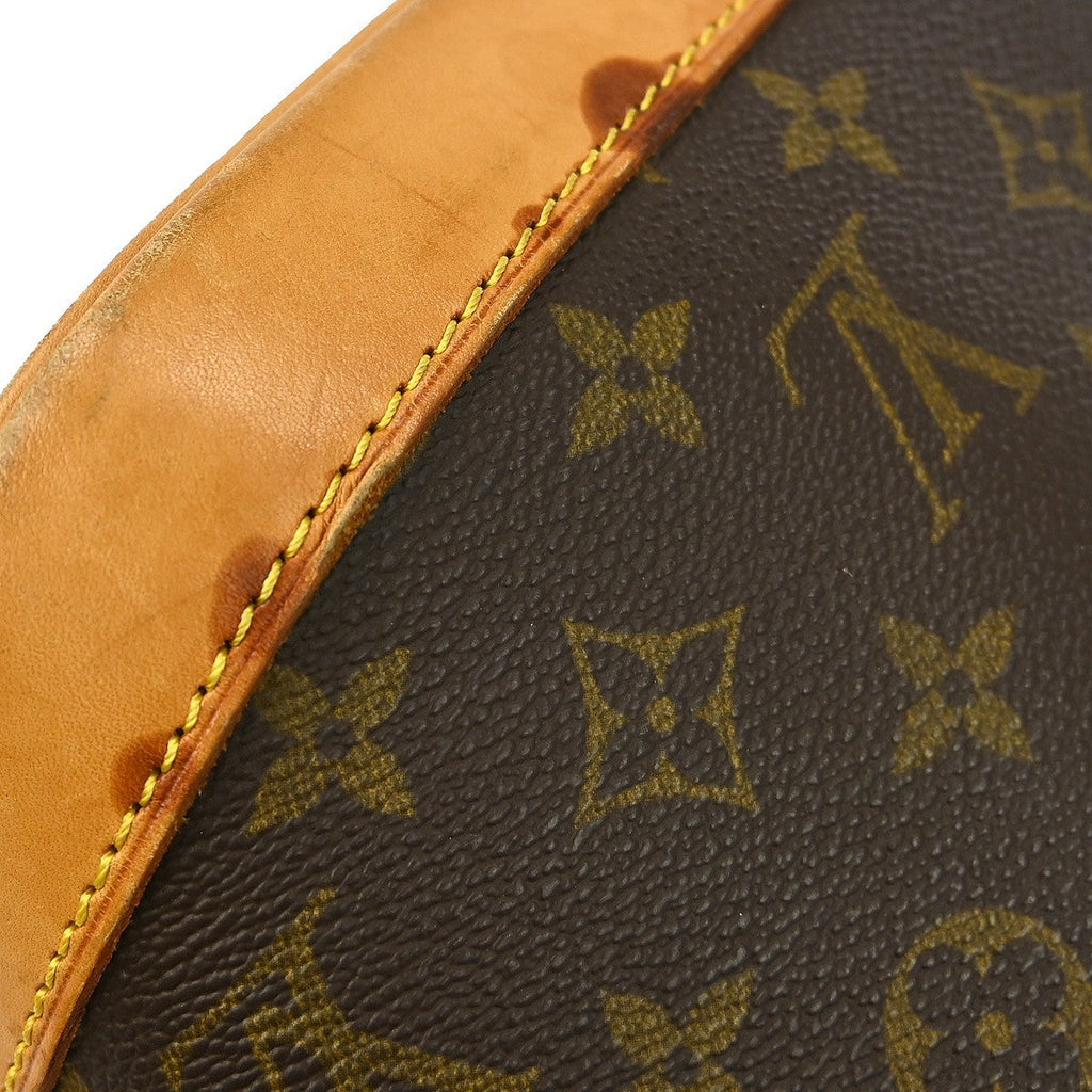 Louis Vuitton Alma Handbag Monogram Canvas Brown Canvas Handbag