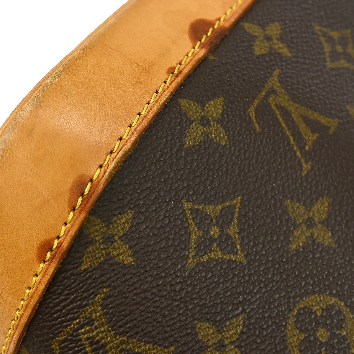 Louis Vuitton Alma Handbag Monogram Canvas Brown Canvas Handbag
