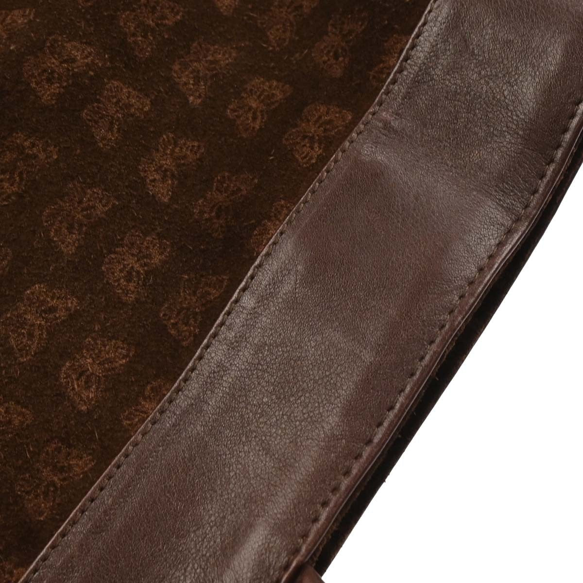 Bottega Veneta Butterfly Handle Tote Suede Brown Suede Tote Bag Bag