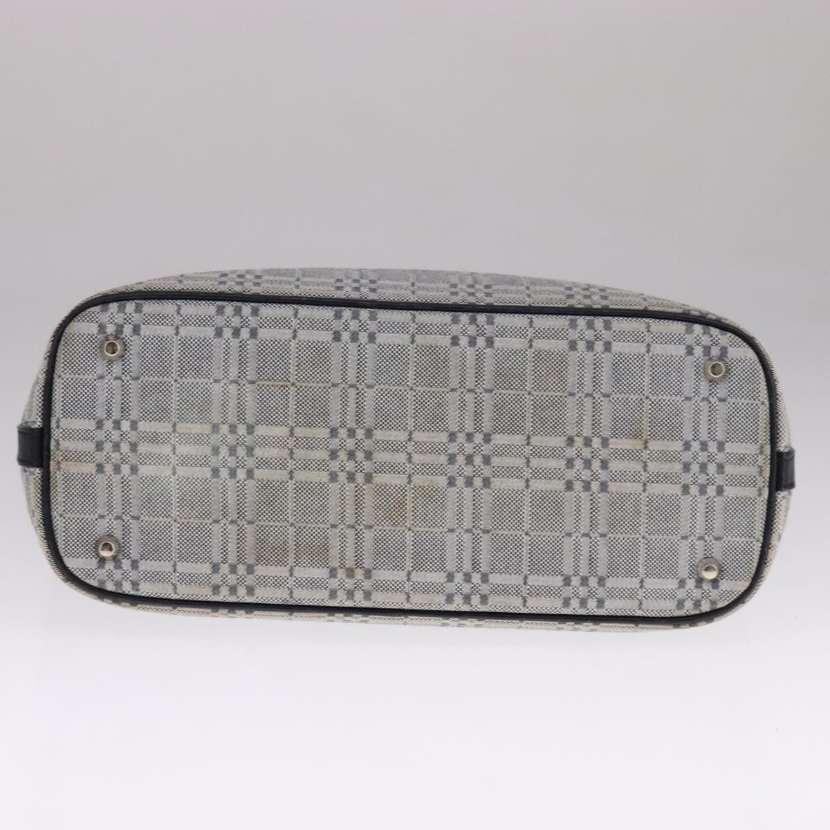Burberry Vintage Tote Bag Canvas Gray Canvas Tote Bag