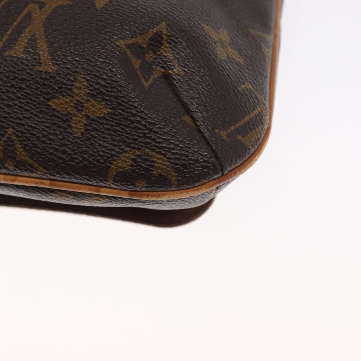 Louis Vuitton Musette Salsa Handbag Monogram Canvas Brown Canvas Shoulder Bag