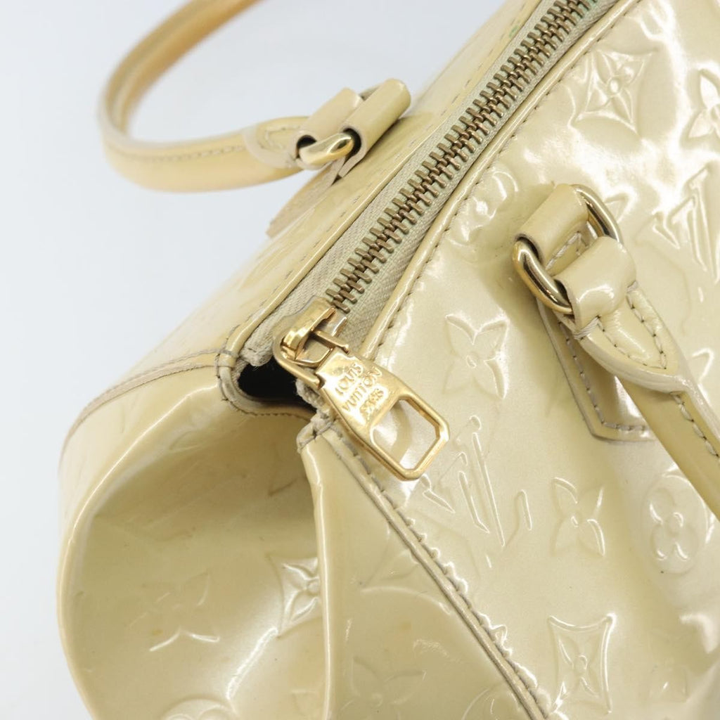 Louis Vuitton Sherwood Handbag Monogram Vernis Brown Patent_Leather Shoulder Bag