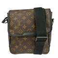 Louis Vuitton Bass Messenger Bag Macassar Monogram Canvas Brown Canvas Shoulder Bag