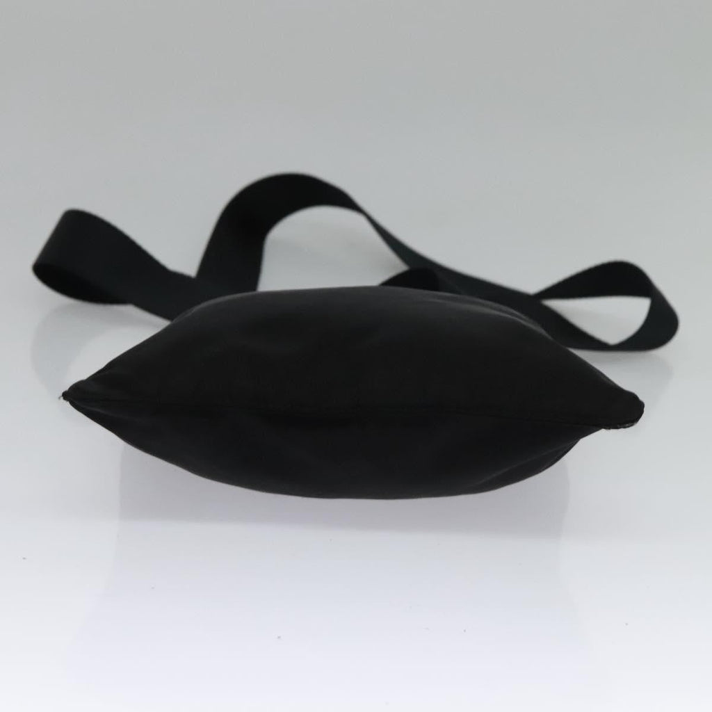Prada Front Pocket Messenger Bag Tessuto Black Nylon Shoulder Bag Bag
