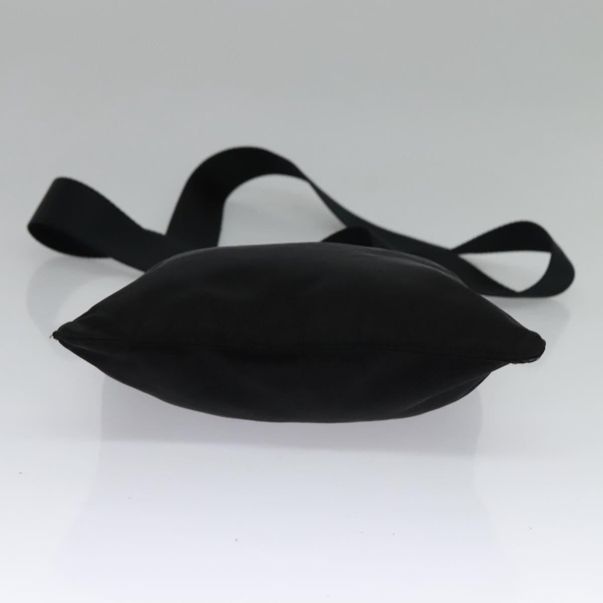 Prada Front Pocket Messenger Bag Tessuto Black Nylon Shoulder Bag Bag