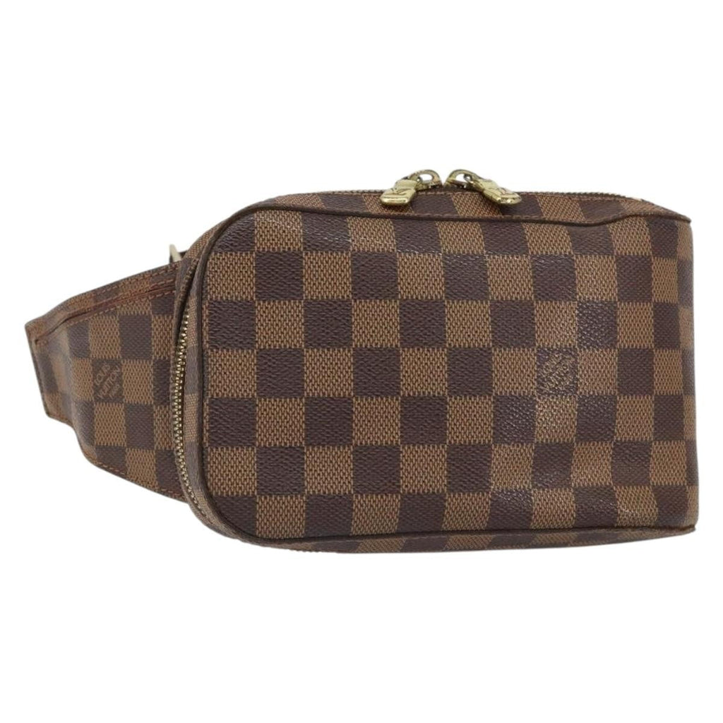 Louis Vuitton Geronimos Waist Bag Damier Brown Canvas Shoulder Bag