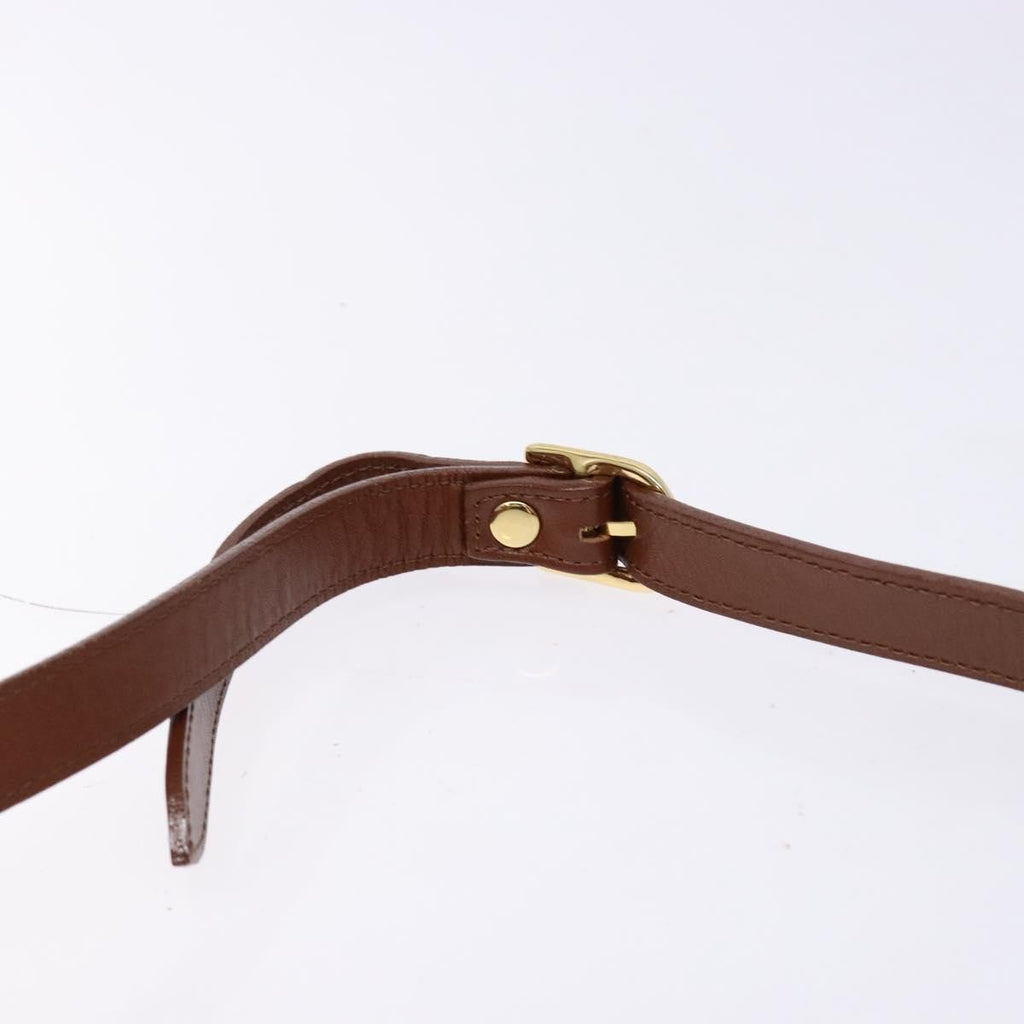 Burberry Shoulder Bag Leather Brown Leather Shoulder Bag