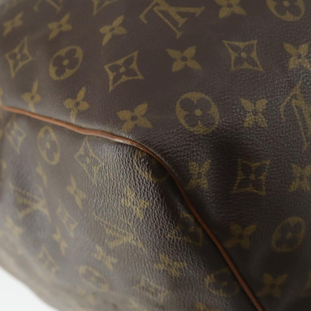 Louis Vuitton Keepall Bag Monogram Canvas Brown Canvas Travel Bag