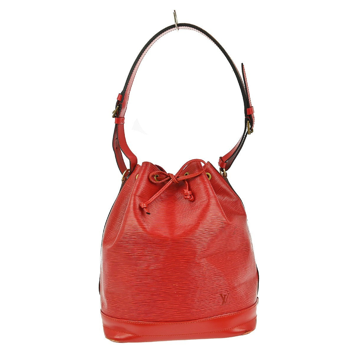 Louis Vuitton Noe Handbag Epi Leather Red Leather Shoulder Bag