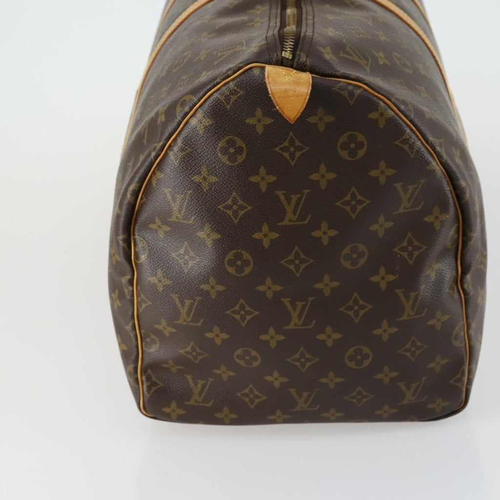 Louis Vuitton Keepall Bag Monogram Canvas Brown Canvas Travel Bag