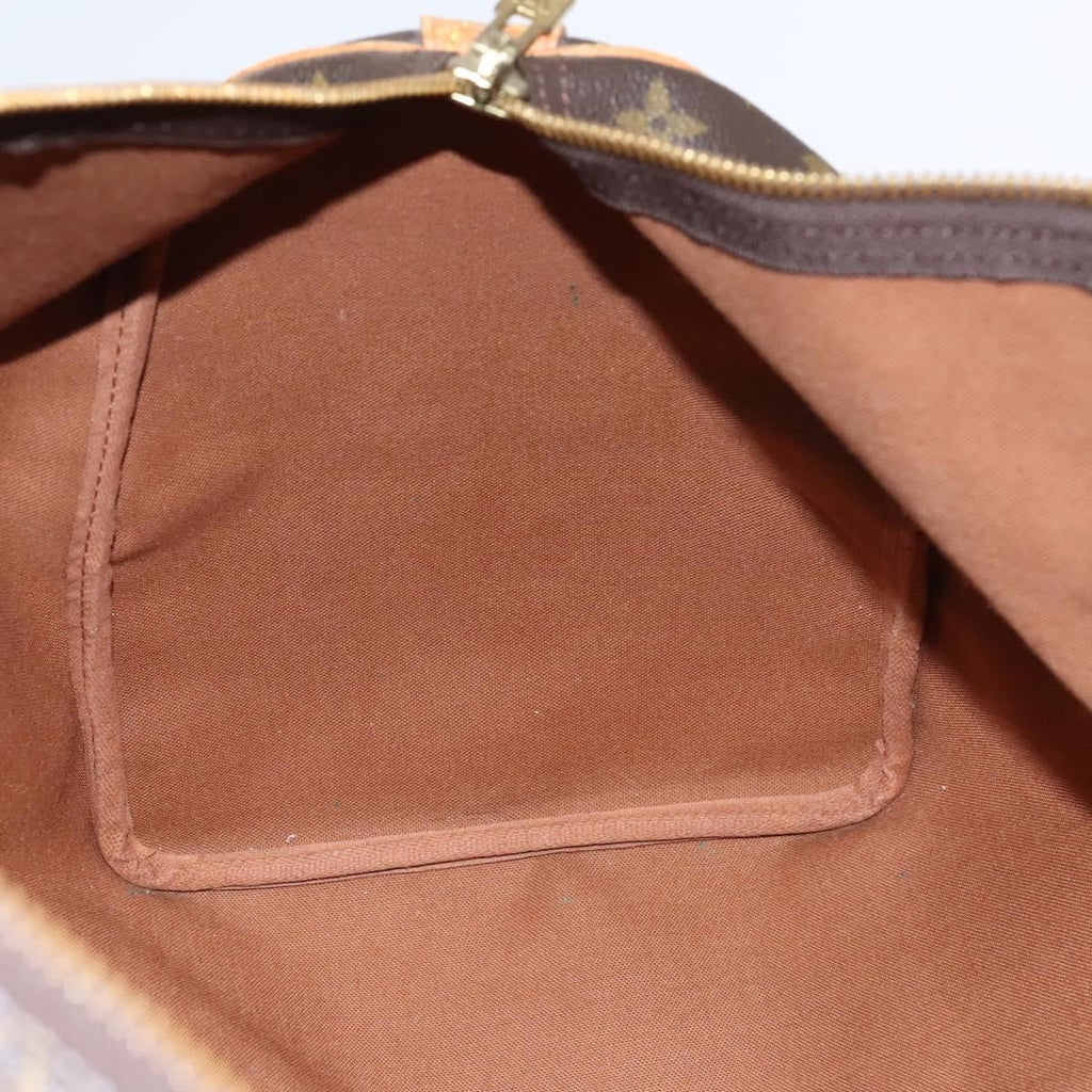 Louis Vuitton Keepall Bag Monogram Canvas Brown Canvas Travel Bag