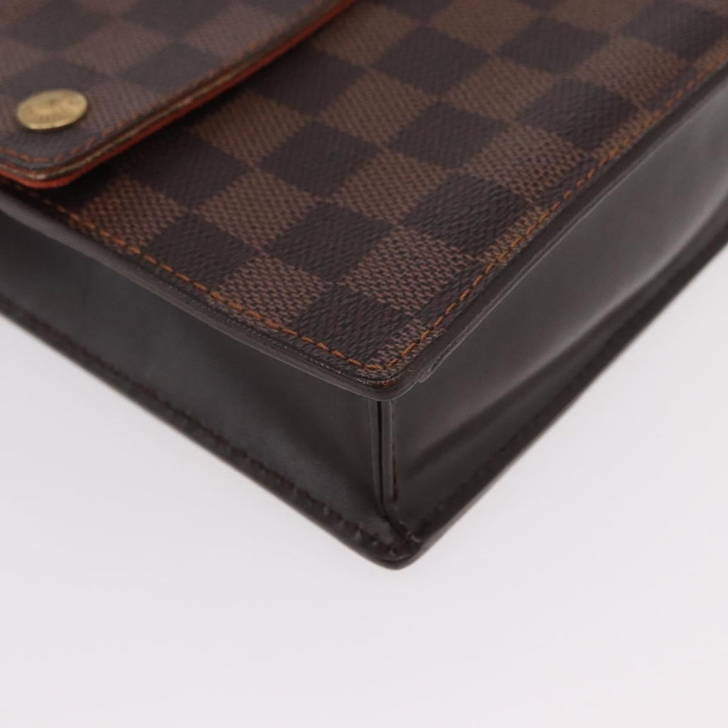 Louis Vuitton Portobello Messenger Damier Brown Canvas Shoulder Bag