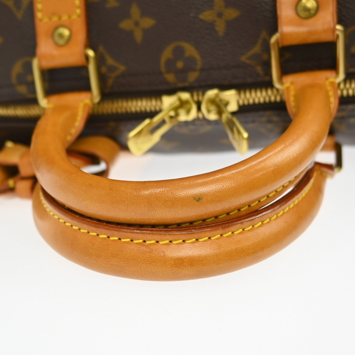 Louis Vuitton Keepall Bag Monogram Canvas Brown Canvas Travel Bag