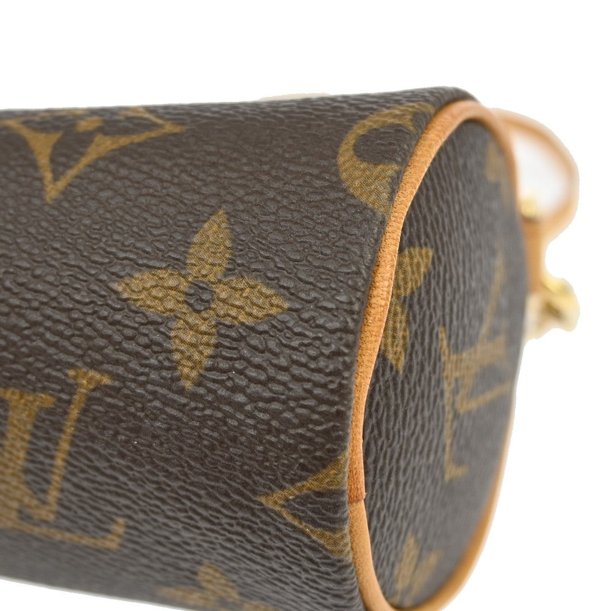 Louis Vuitton Papillon Pochette Monogram Canvas Brown Canvas Clutche & Pouche Bag
