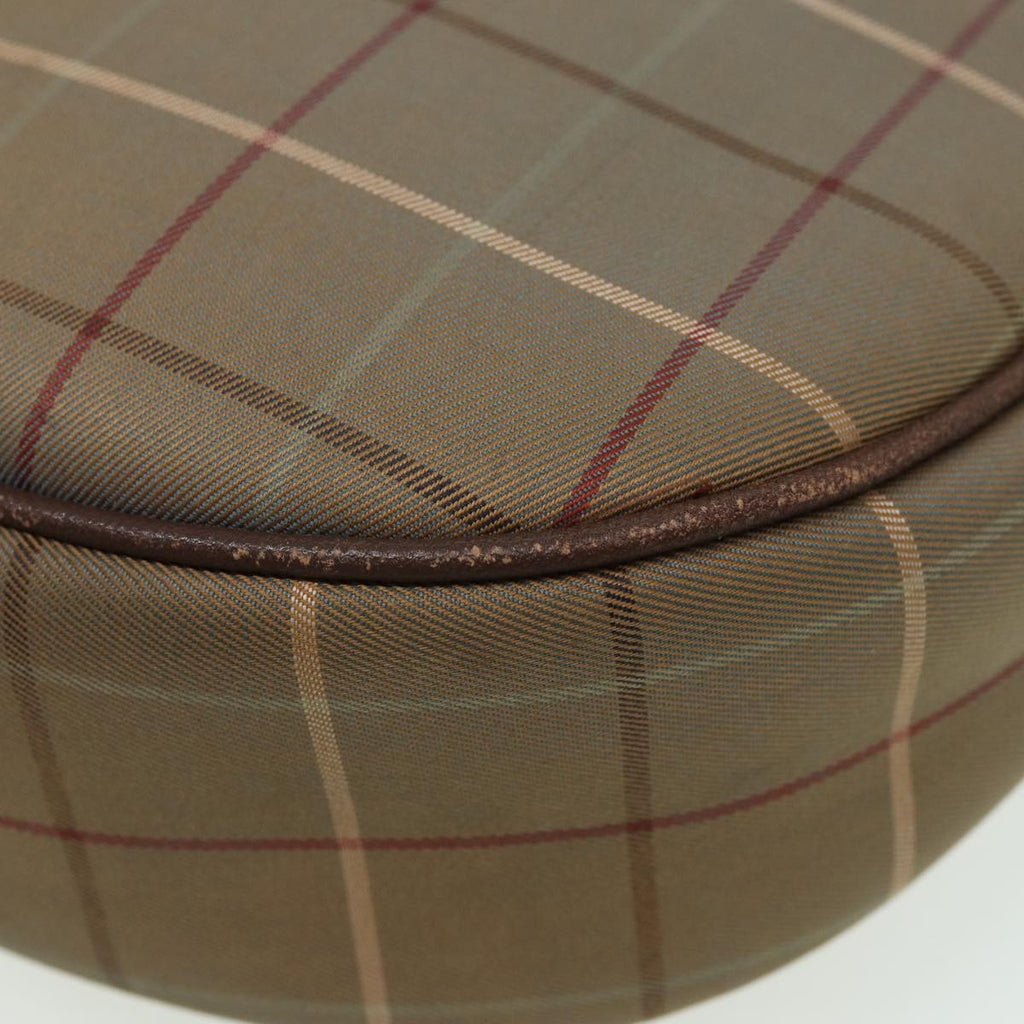 Burberry Nova Check Shoulder Bag Canvas And Leather Beige Canvas Shoulder Bag