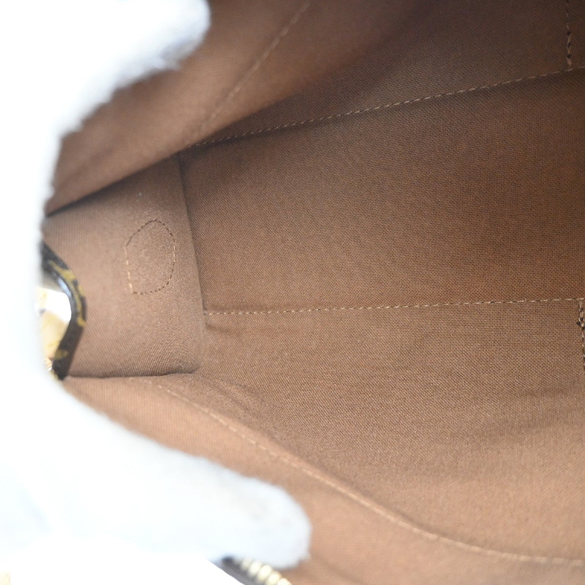 Louis Vuitton Popincourt Shoulder Bag Monogram Canvas Brown Canvas Shoulder Bag