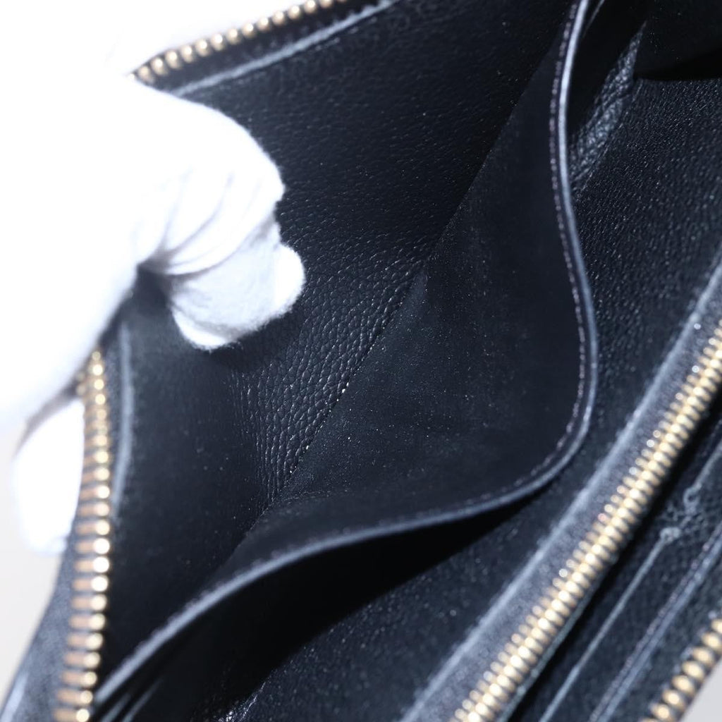 Louis Vuitton Portefeuille Zippy Monogramme Empreinte Monogramme Empreinte Black Leather Wallets Accessory