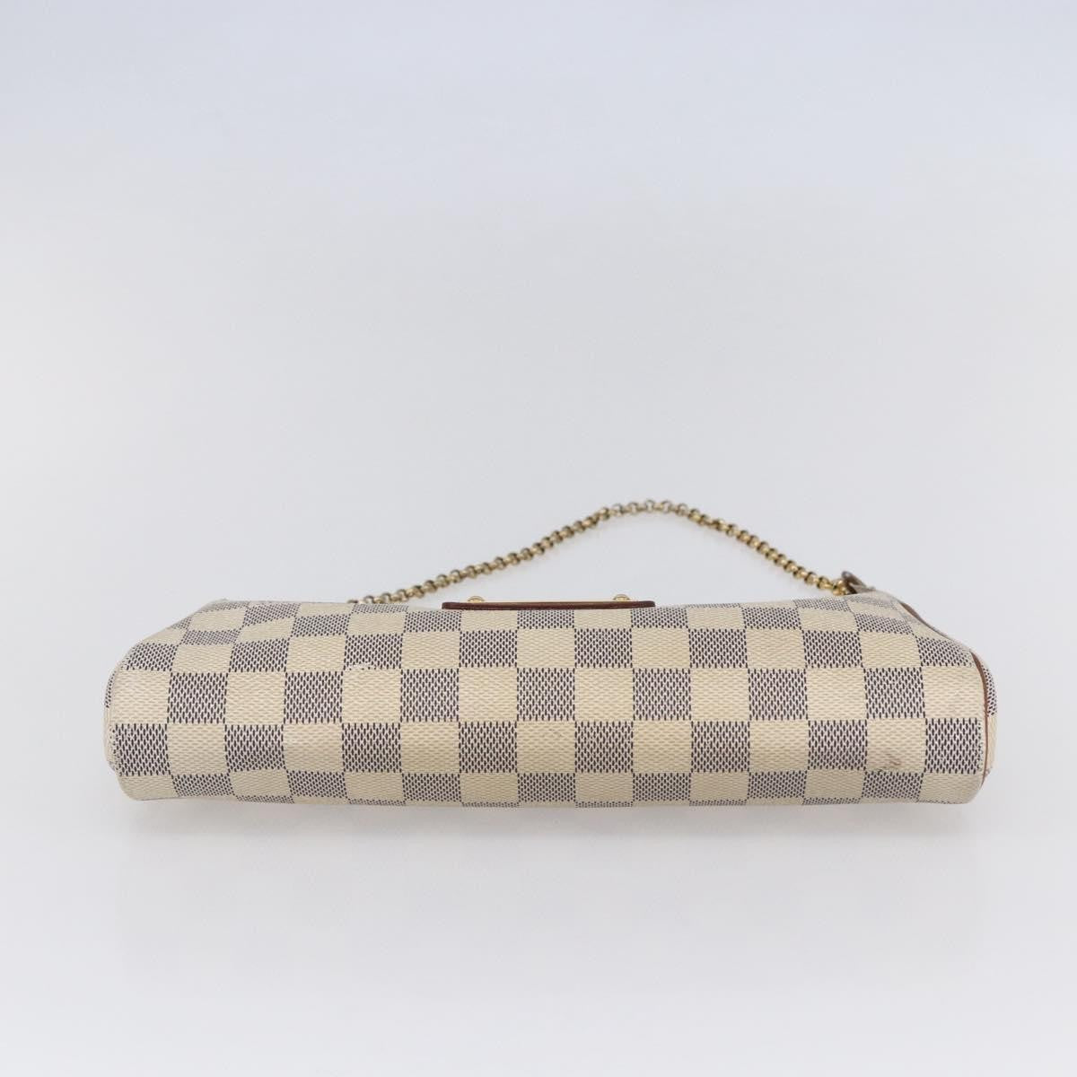 Louis Vuitton Eva Handbag Damier Beige Canvas Bag
