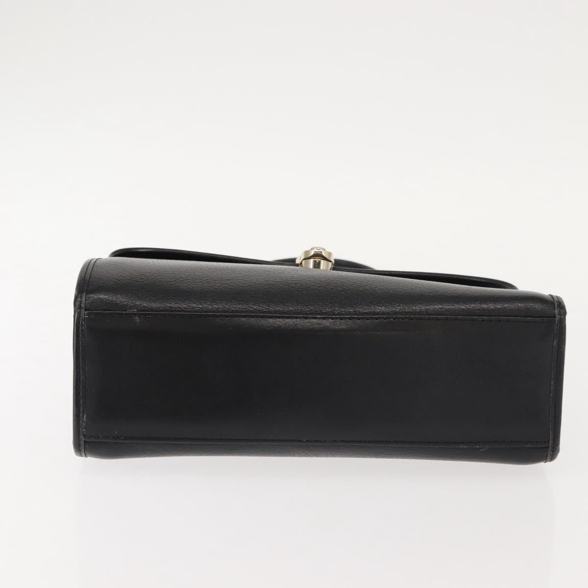 Burberry Vintage Handbag Leather Black Leather Handbag