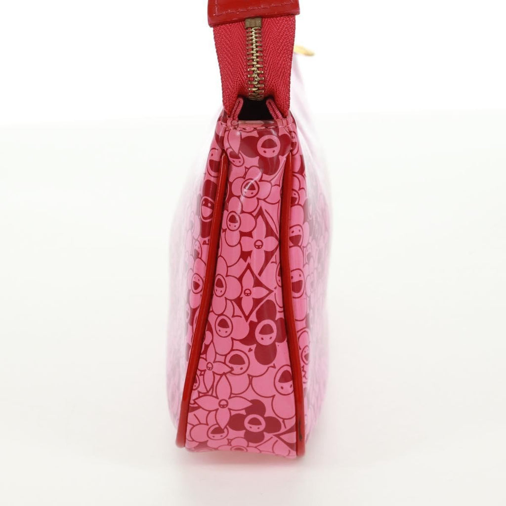 Louis Vuitton Pochette Accessoires Cosmic Blossom Pink Pvc Clutche & Pouche Bag
