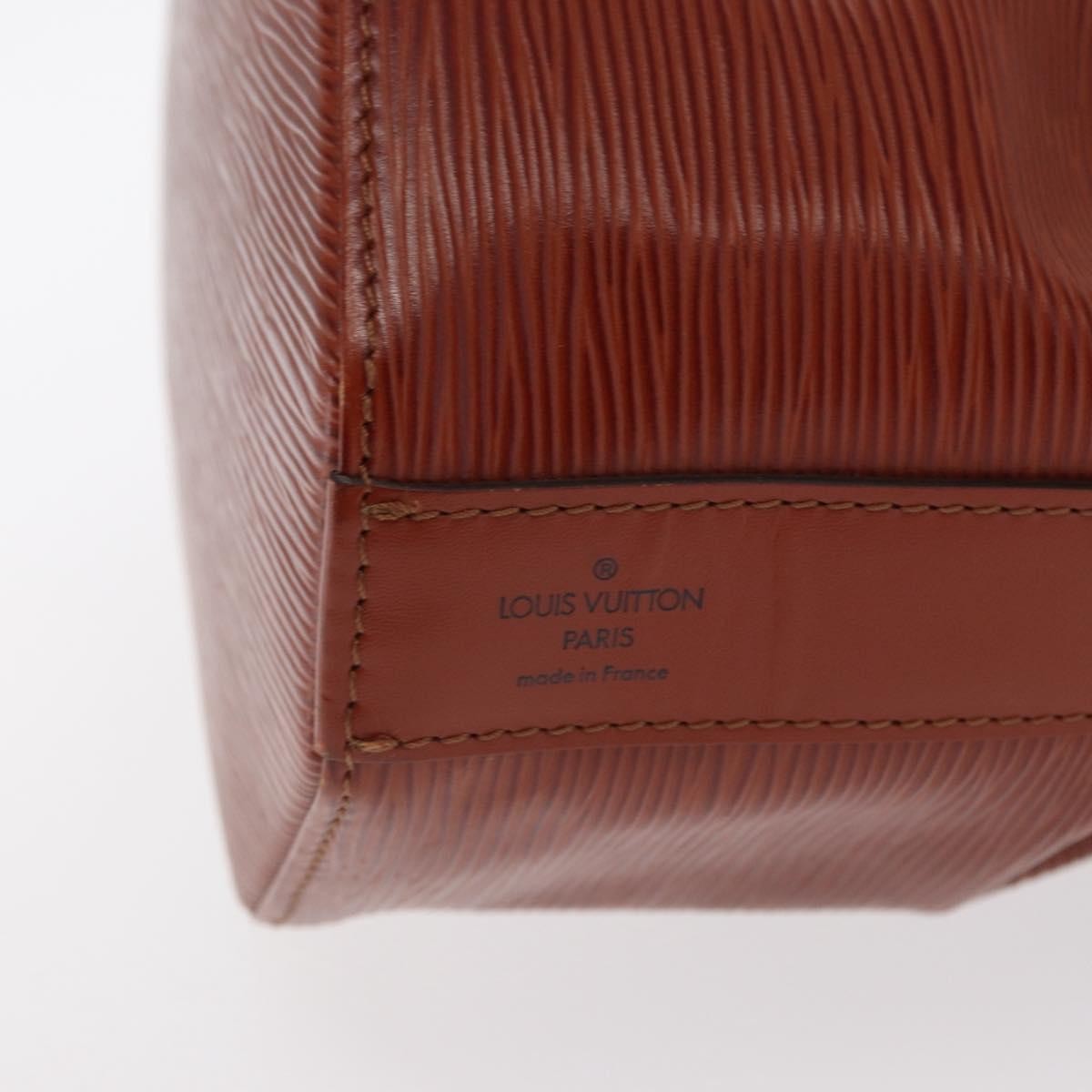 Louis Vuitton Vintage Sac D'epaule Handbag Epi Leather Brown Leather Shoulder Bag