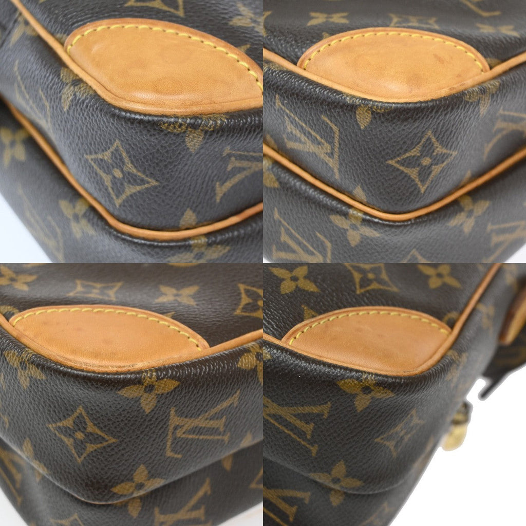 Louis Vuitton Amazone Bag Monogram Canvas Brown Canvas Shoulder Bag