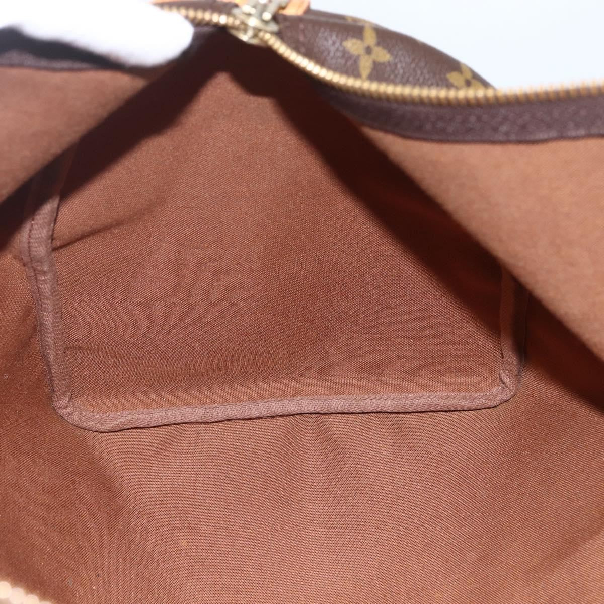 Louis Vuitton Keepall Bag Monogram Canvas Brown Canvas Travel Bag