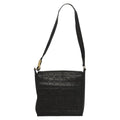 Chanel Chocolate Bar Cc Shoulder Bag Quilted Leather Black Leather Shoulder Bag Bag