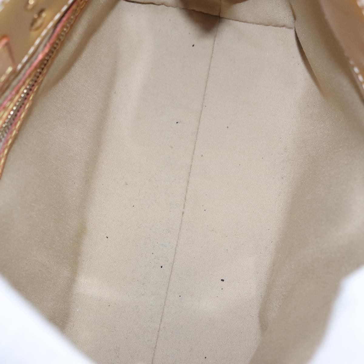Louis Vuitton Reade Handbag Monogram Vernis Beige Patent_Leather Handbag