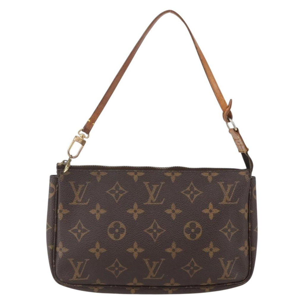 Louis Vuitton Pochette Accessoires Nm Monogram Canvas Brown Canvas Clutche & Pouche Bag