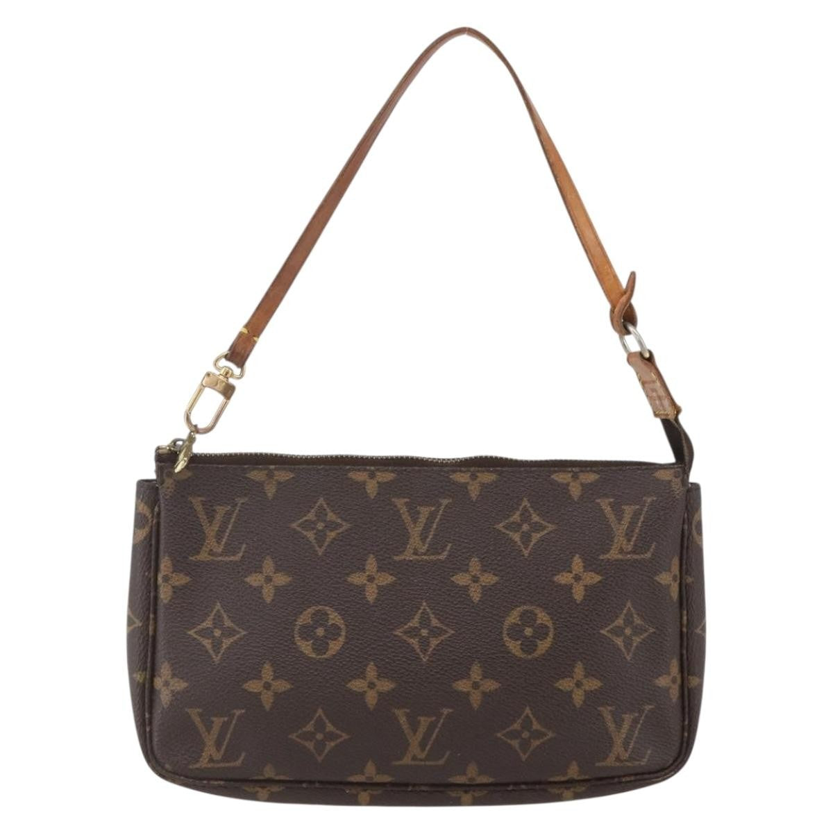 Louis Vuitton Pochette Accessoires Nm Monogram Canvas Brown Canvas Clutche & Pouche Bag