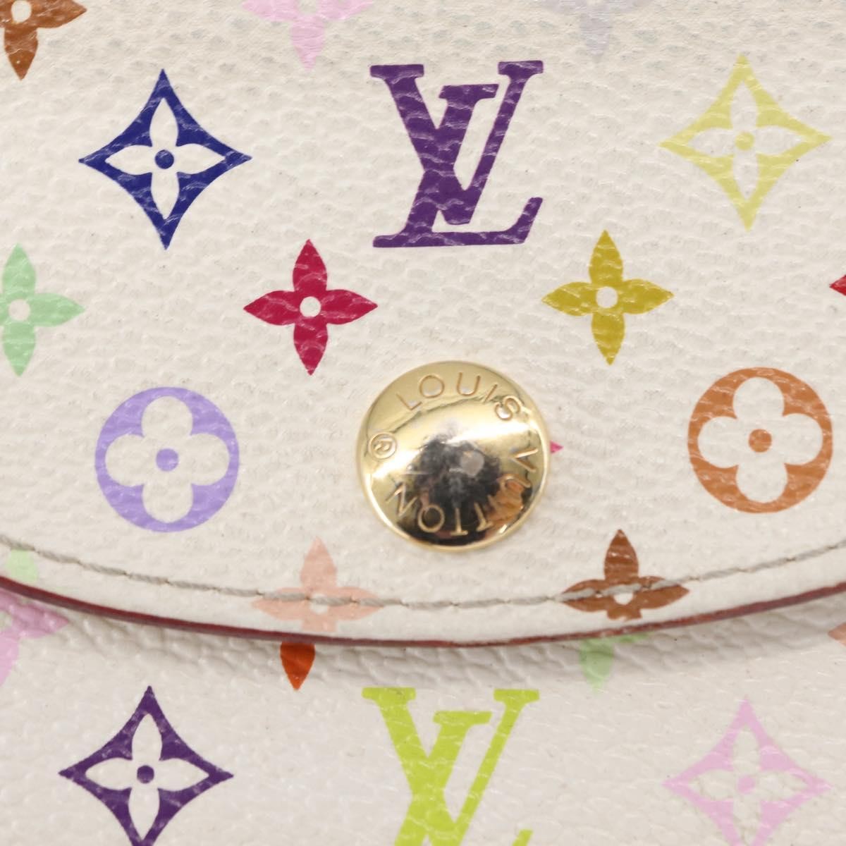 Louis Vuitton Rosalie Flap Coin Purse Limited Edition Vivienne Damier Multicolour Canvas Card Holders Accessory