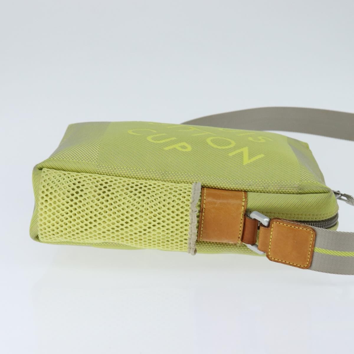 Louis Vuitton Cup Weathery Bag Damier Geant Canvas Yellow Canvas Shoulder Bag