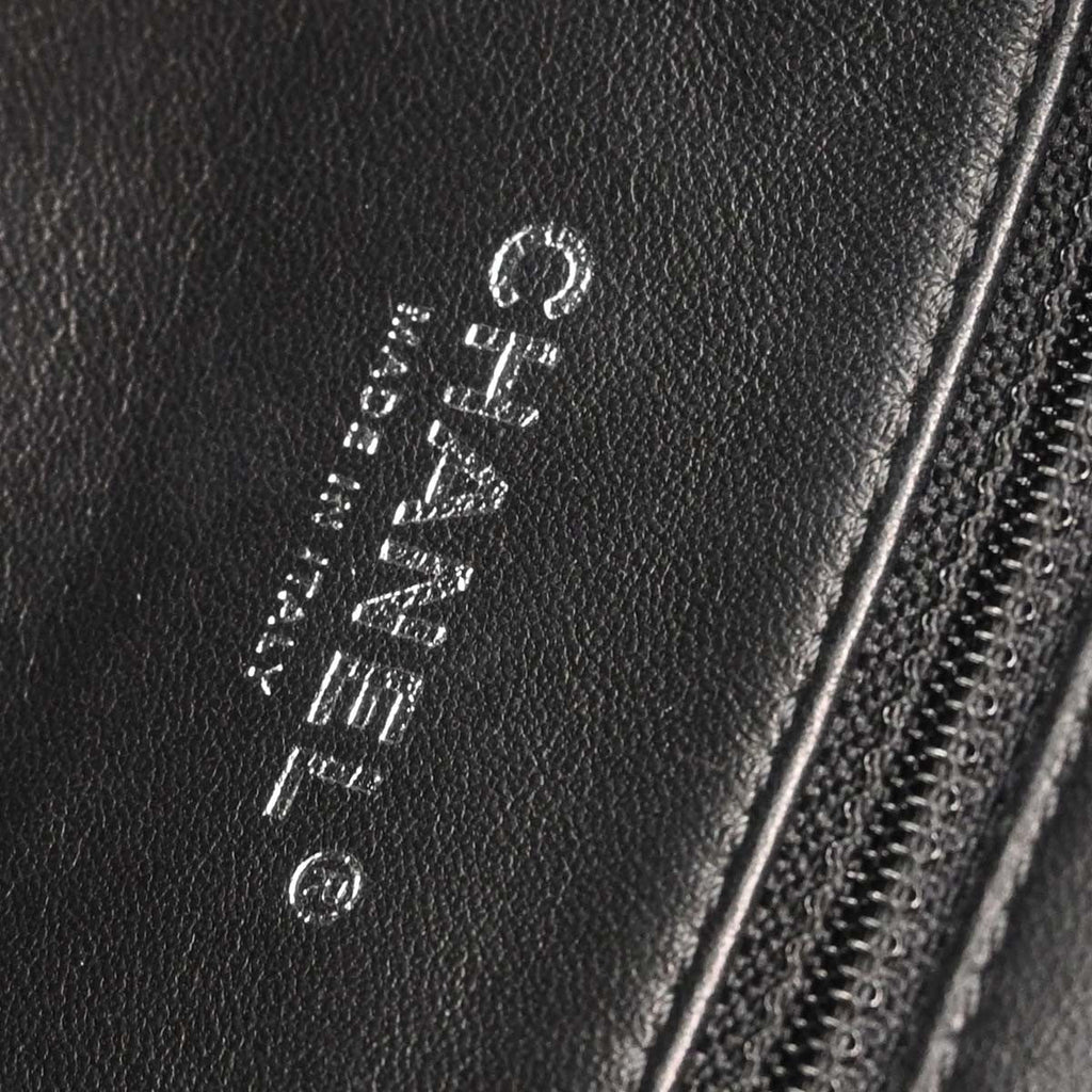 Chanel Waterfall Backpack Sequins With Leather Black Leather Backpack Bag