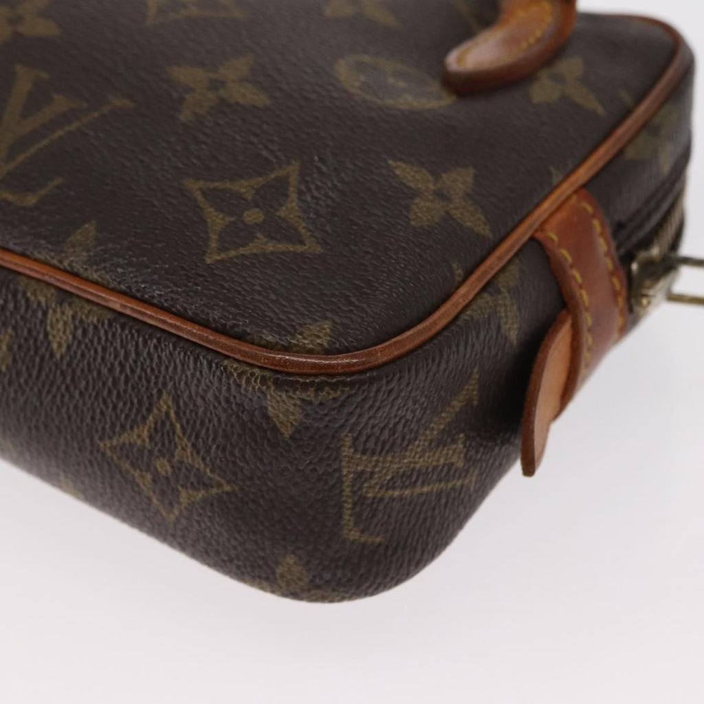 Louis Vuitton Pochette Marly Bandouliere Bag Monogram Canvas Brown Canvas Shoulder Bag