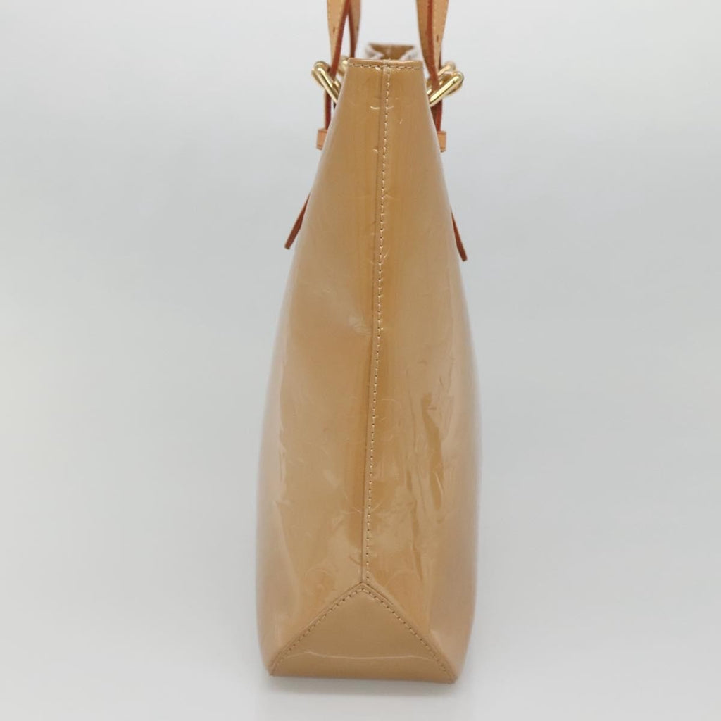 Louis Vuitton Brentwood Handbag Monogram Vernis Brown Patent_Leather Shoulder Bag