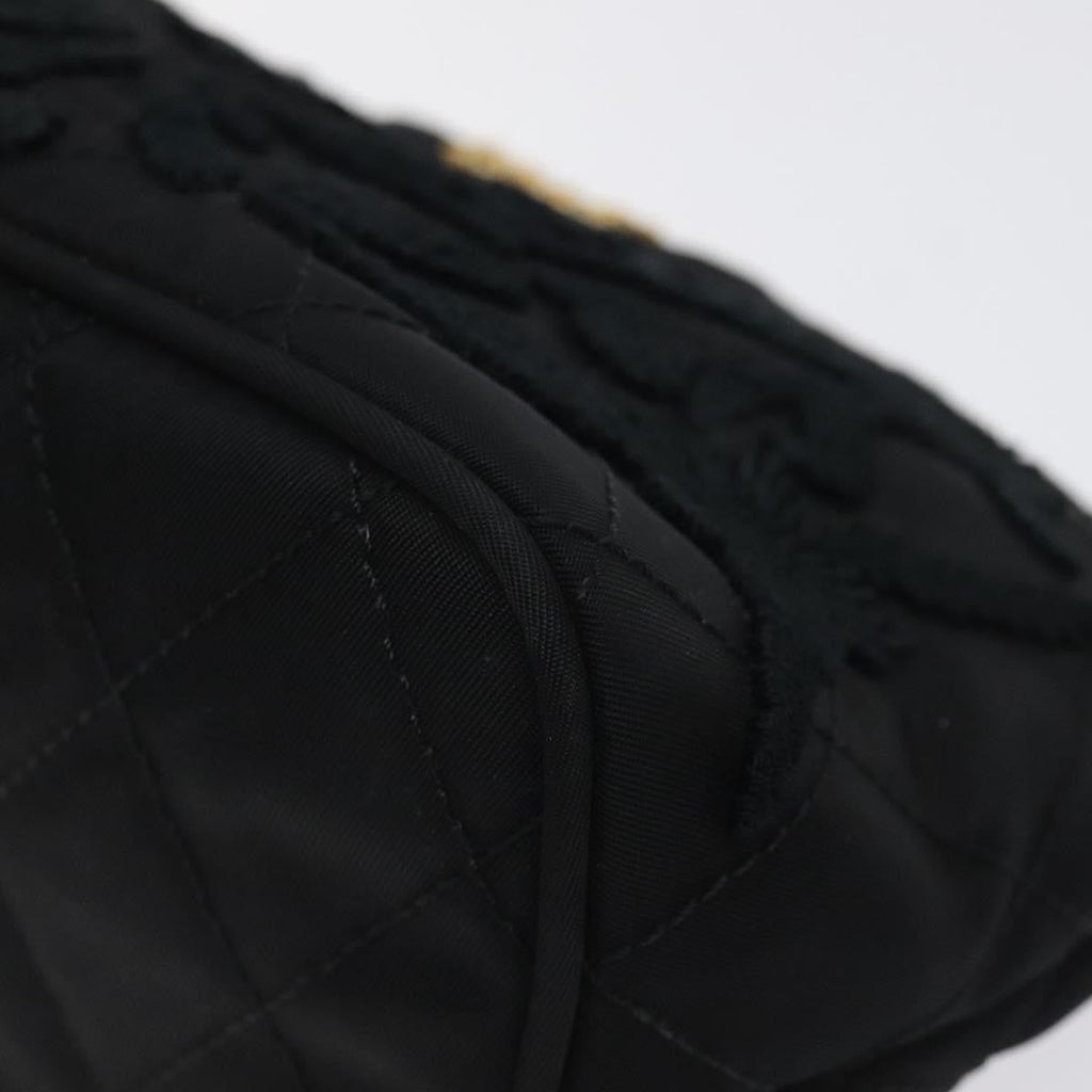 Prada Vintage Pouch Tessuto Gold Nylon Clutche & Pouche Bag