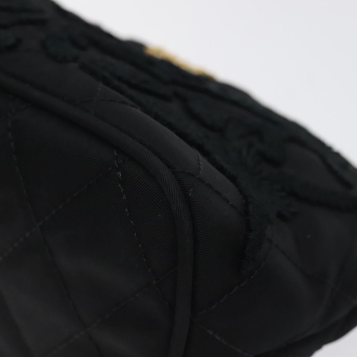 Prada Vintage Pouch Tessuto Gold Nylon Clutche & Pouche Bag