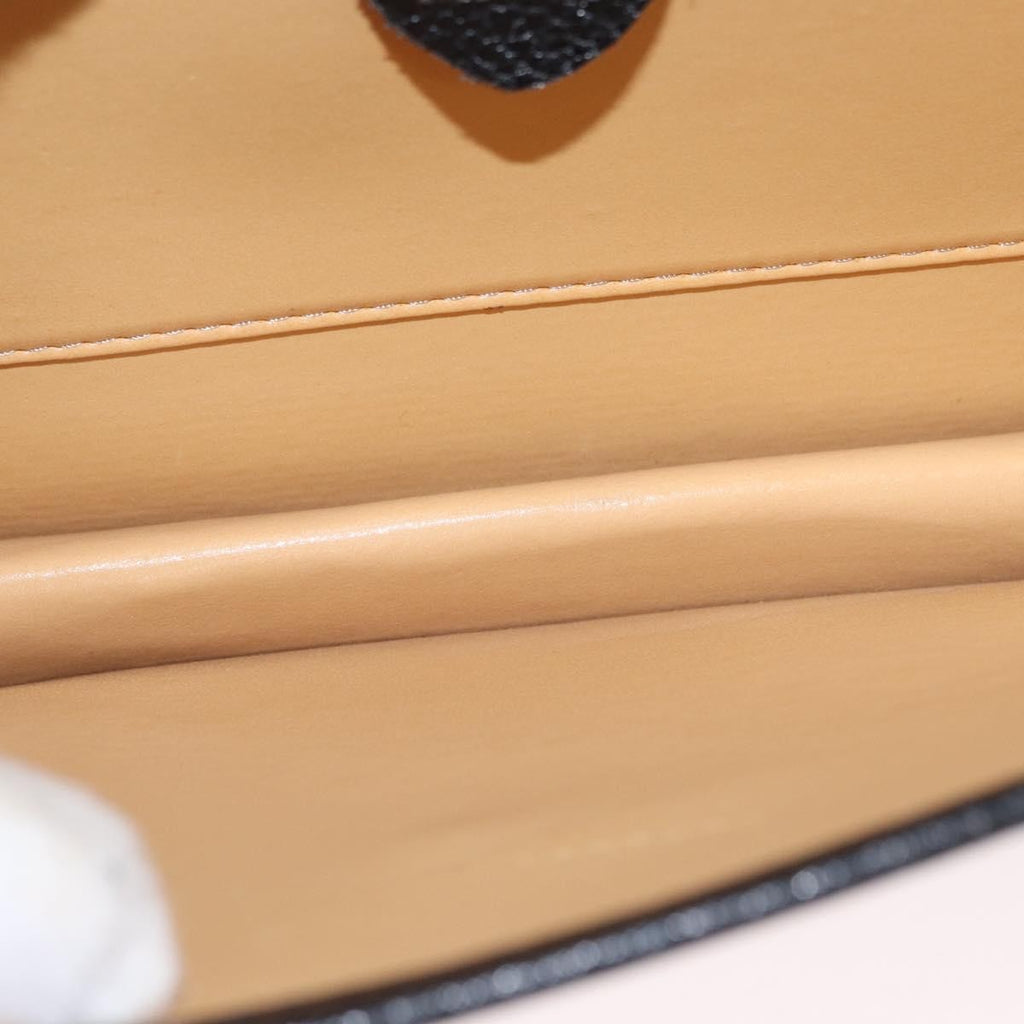 Celine Vintage Shoulder Bag Leather Black Leather Shoulder Bag Bag