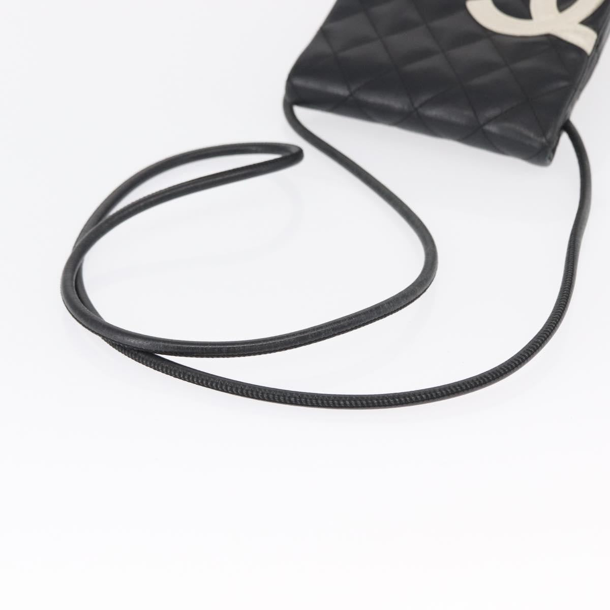 Chanel Cambon Flap Crossbody Bag Quilted Lambskin Silver Leather Shoulder Bag Bag