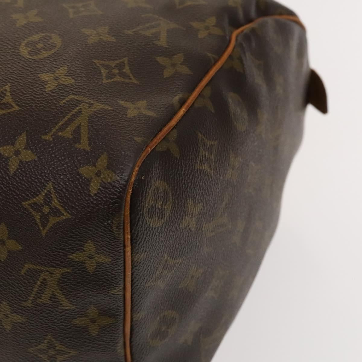 Louis Vuitton Keepall Bag Monogram Canvas Brown Canvas Travel Bag