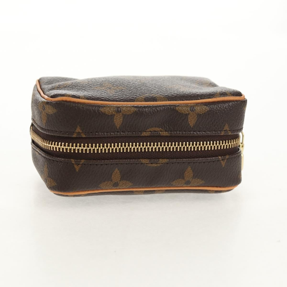 Louis Vuitton Wapity Trousse Pouch Monogram Canvas Brown Canvas Clutche & Pouche Bag